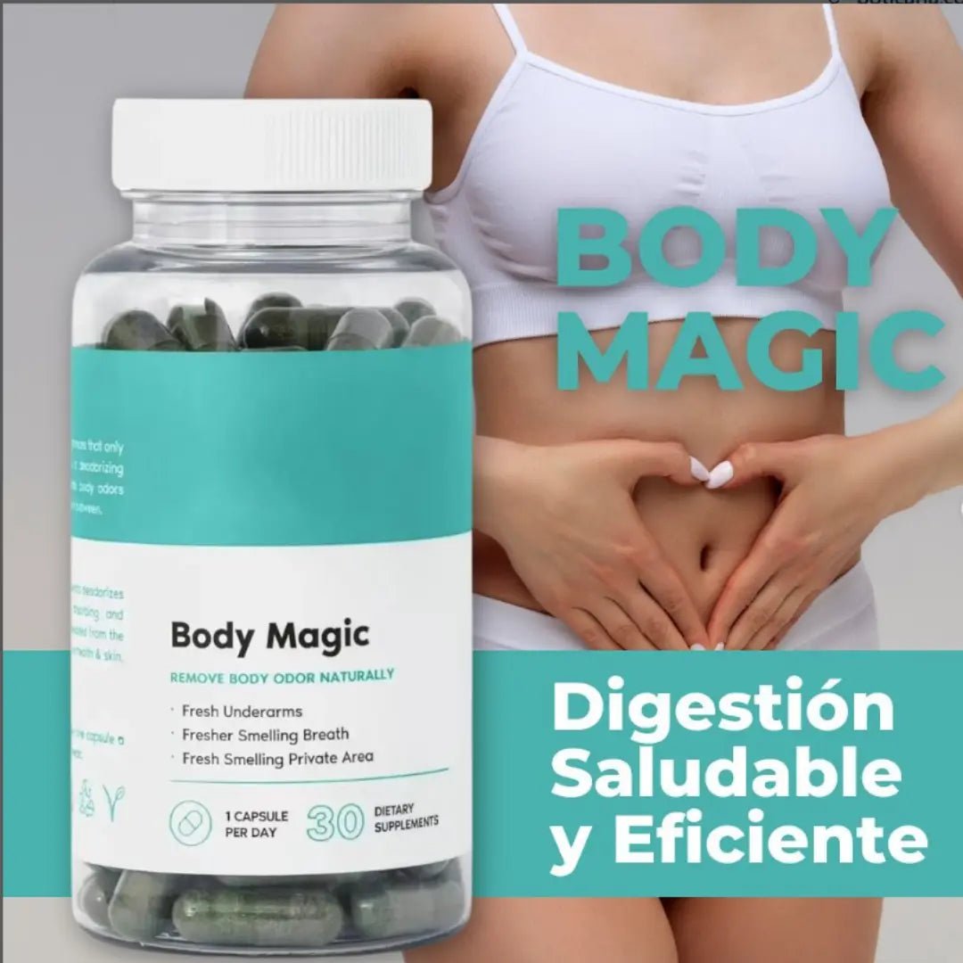 Body Magic - Desodorante interno natural en cápsulas x 30 - Tendencias Colombia