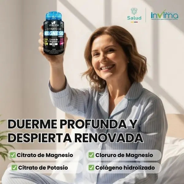 Citrato de Magnesio x 60 cápsulas